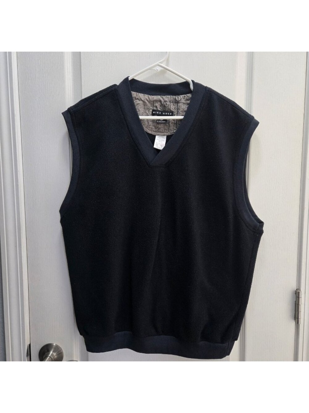 VINTAGE Nike F.I.T. Golf V-neck Sweater Vest Mens Sz XL